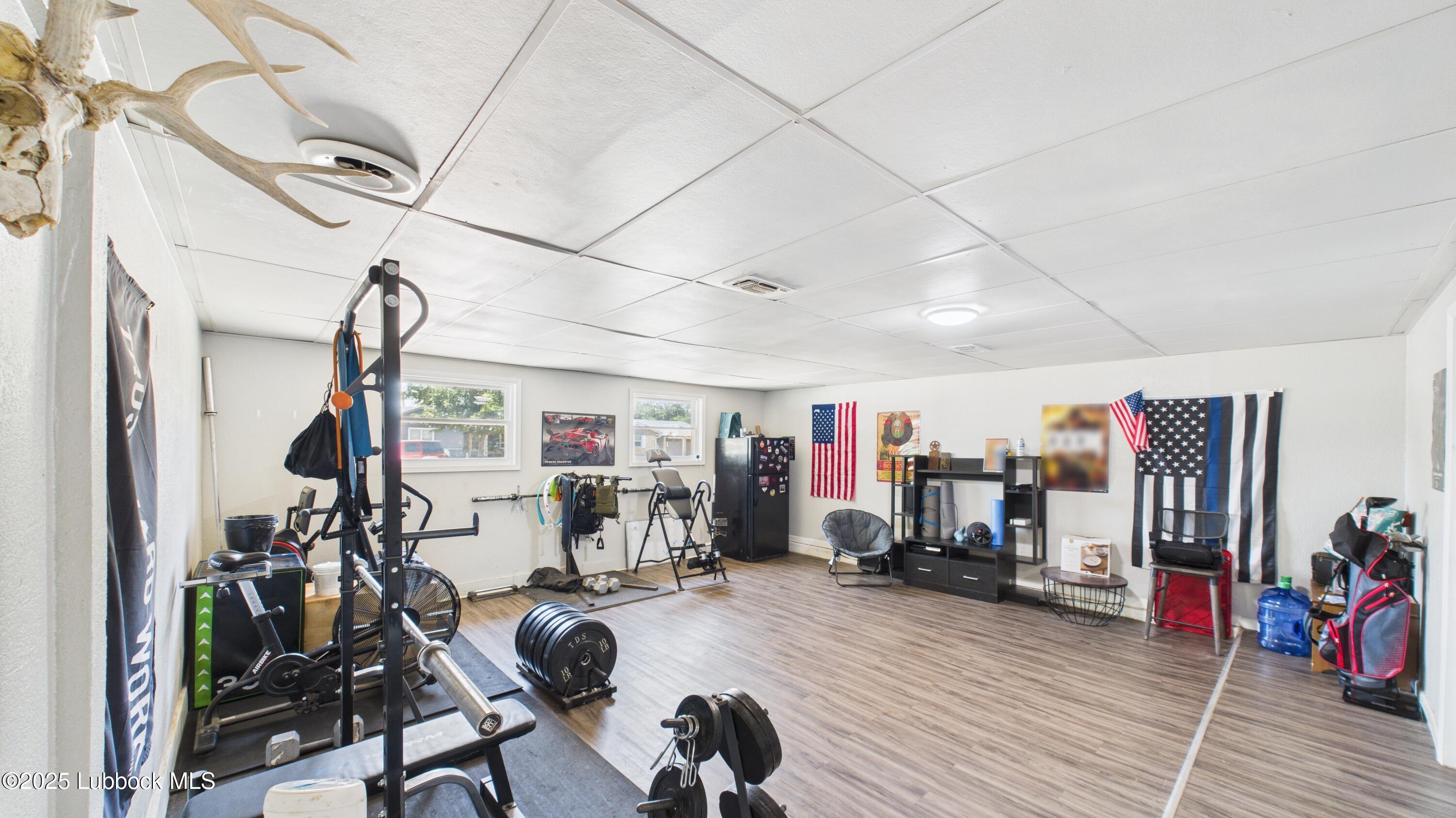5310 24th Street Lubbock, TX 79407 - Photo 28 of 34 a view of a room with gym equipment