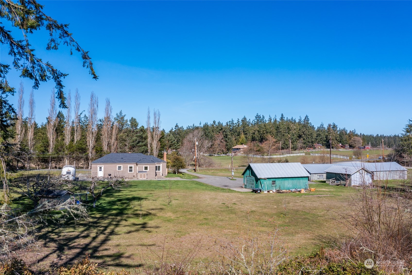 1932 Zylstra Road Oak Harbor, WA 98277 - Photo 28 of 40 a view of a garden with an outdoor space