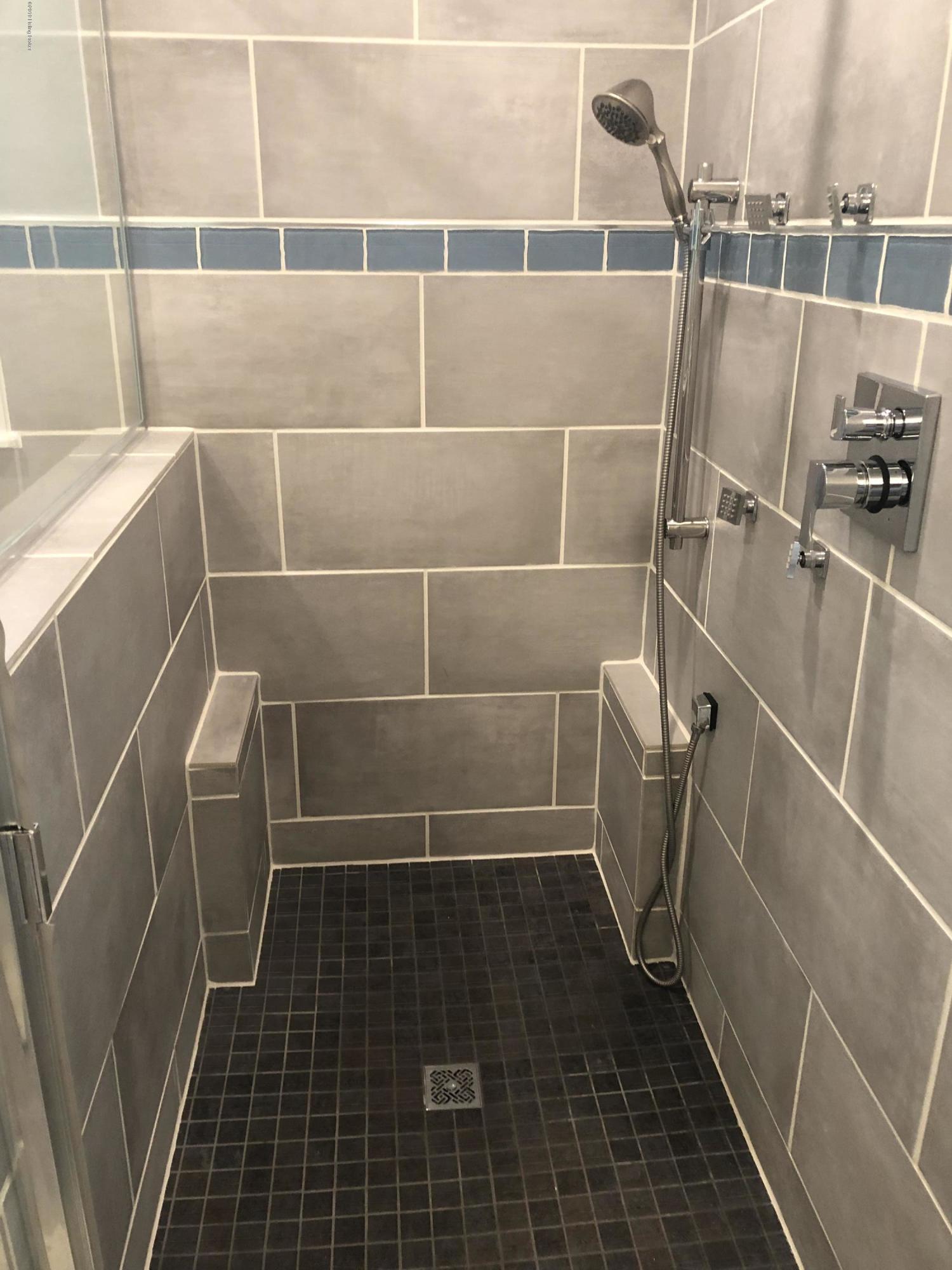 154 Ridge Pole Road Brandenburg, KY 40108 - Photo 24 of 67 Large Shower with new Tile and Luxury shower heads!