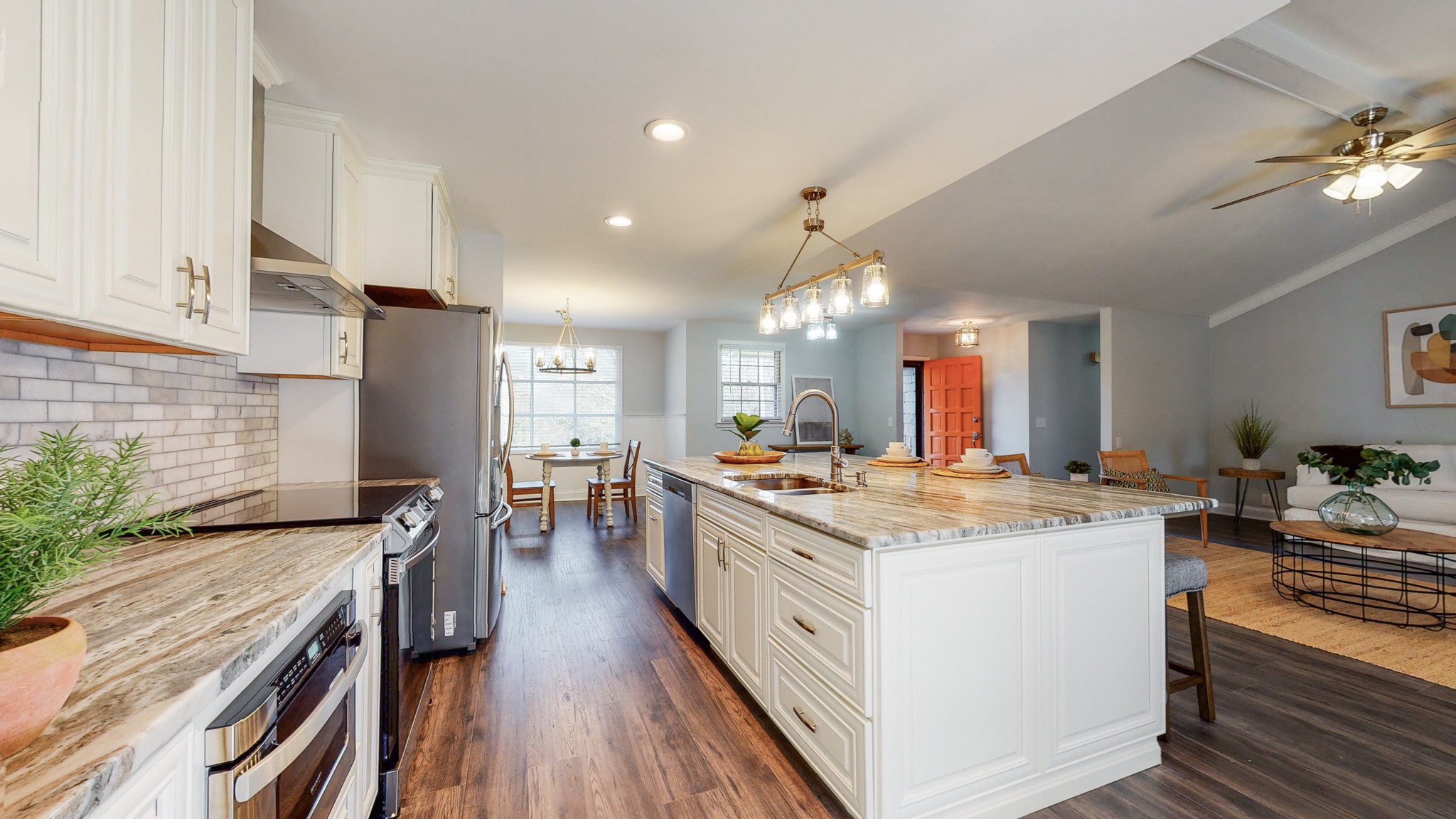 5514 Vanderbilt Road Old Hickory, TN 37138 - Photo 11 of 32 a kitchen with a stove and cabinets