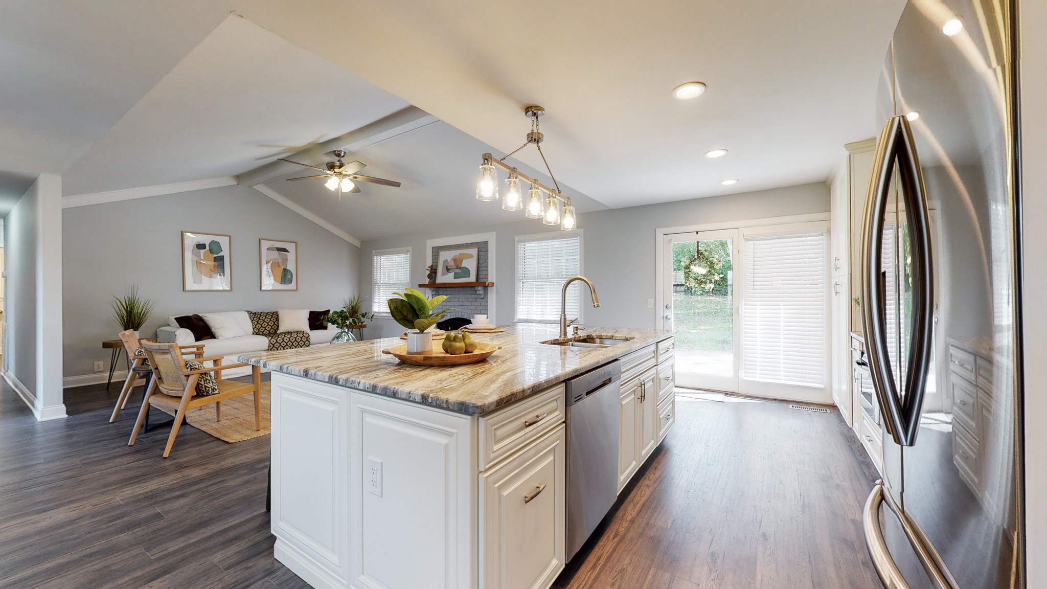 5514 Vanderbilt Road Old Hickory, TN 37138 - Photo 12 of 32 a kitchen with a sink appliances and wooden floor
