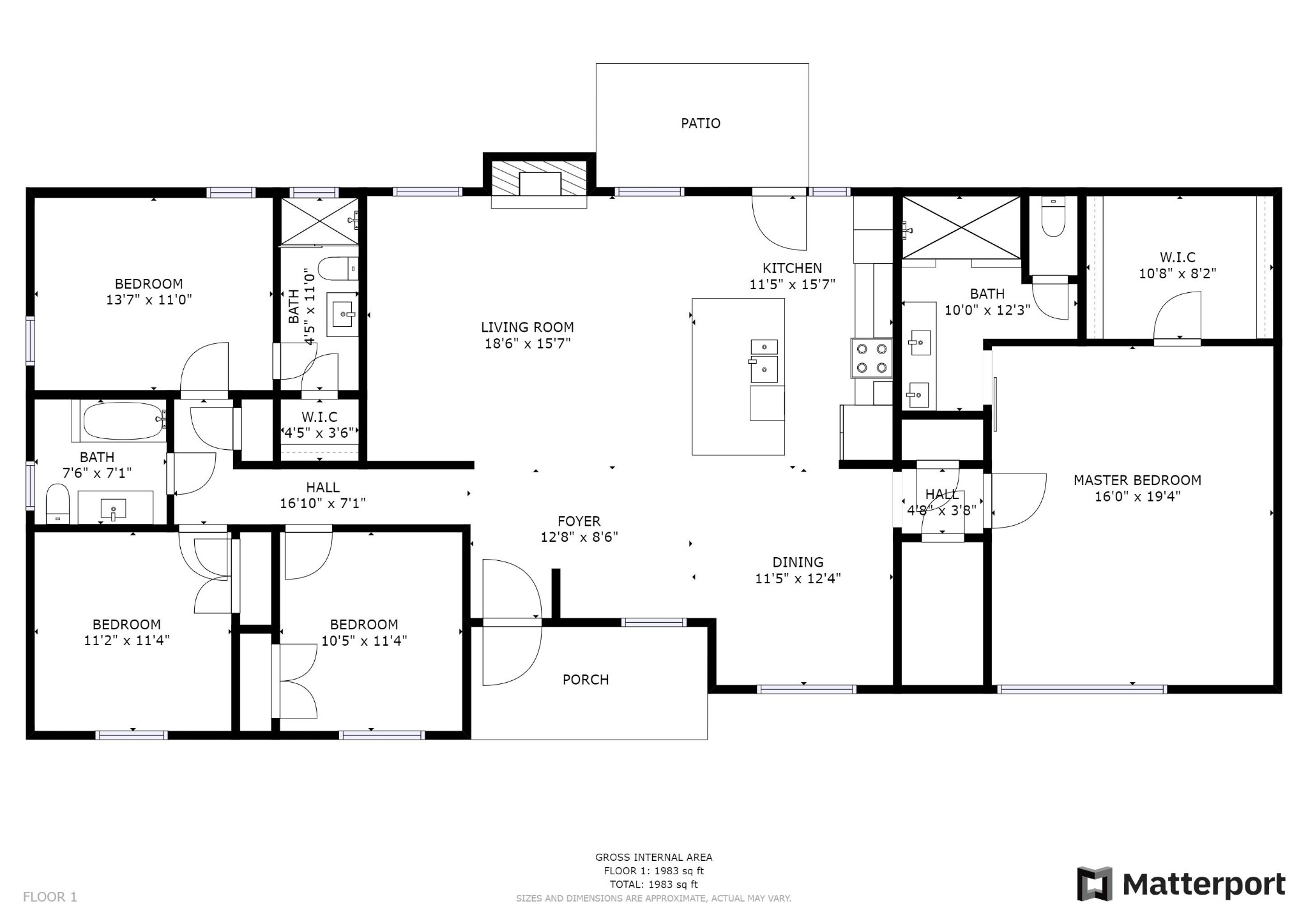5514 Vanderbilt Road Old Hickory, TN 37138 - Photo 32 of 32 a picture of a floor plan