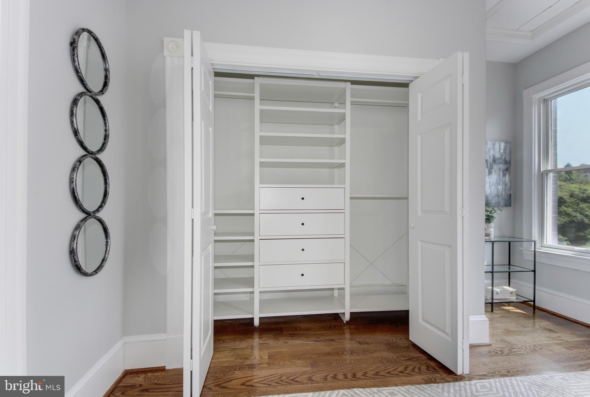 644 5th Street Northeast Washington, DC 20002 - Photo 19 of 51 Primary bedroom closet with custom built-ins