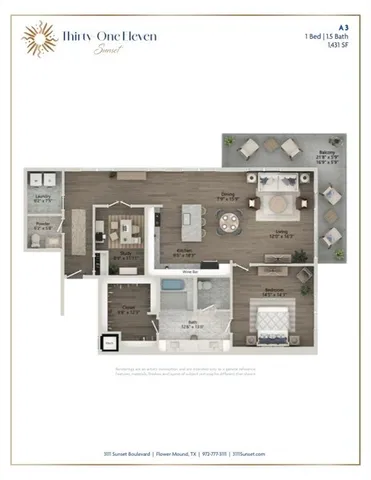 $8,095 | 3111 Sunset Boulevard, Unit 915, Flower Mound, TX 75022