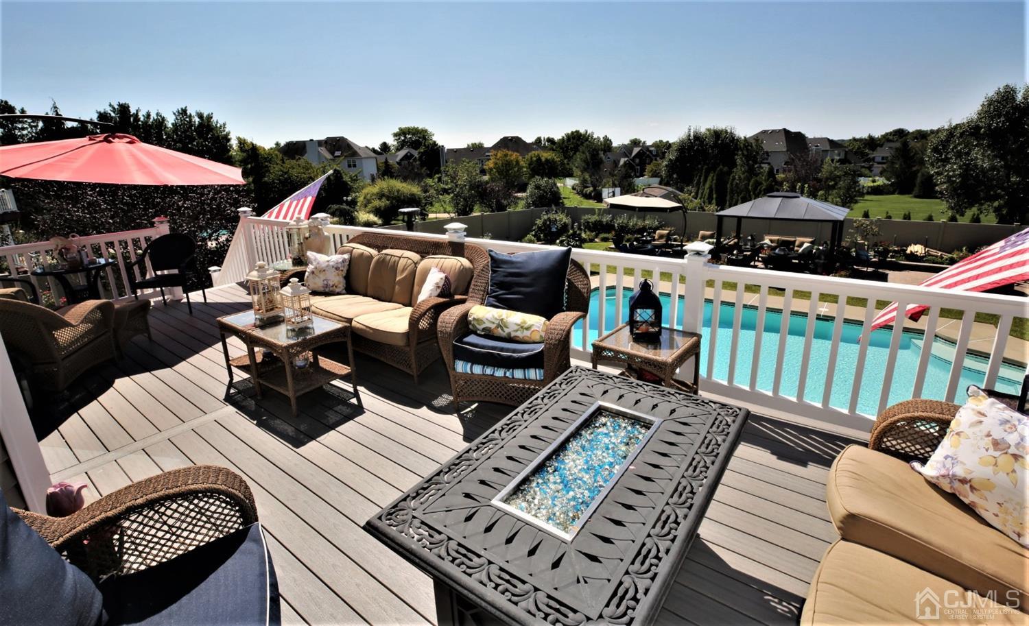 1 MacFarlane Circle Monroe Township, NJ 08831 - Photo 23 of 26 a view of a patio with furniture
