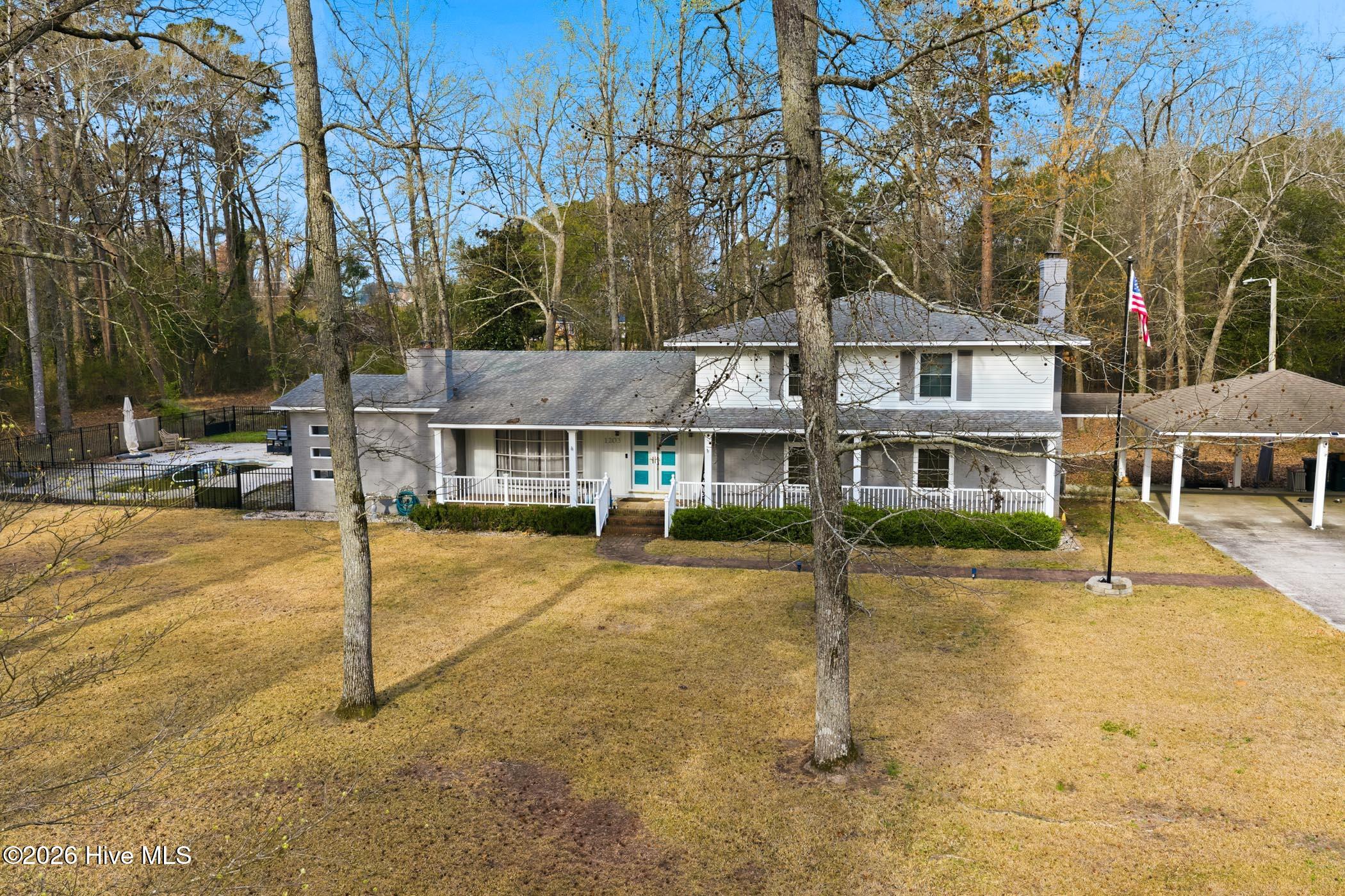 1203 Turnpike Road Laurinburg, NC 28352 - Photo 44 of 56 DJI_20260311093125_0184_D