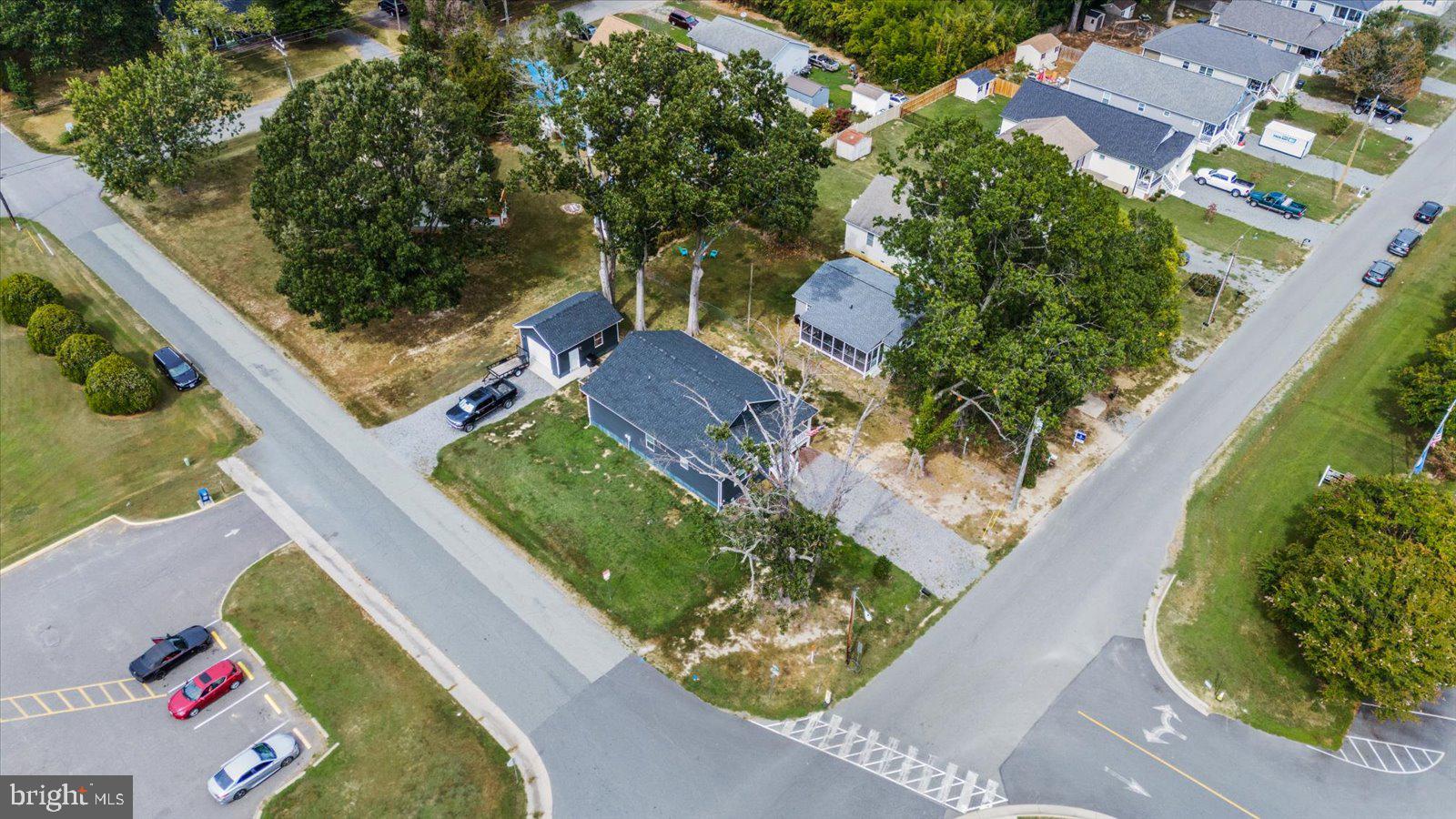 121 1st Street Colonial Beach, VA 22443 - Photo 46 of 46 an aerial view of a house with a yard