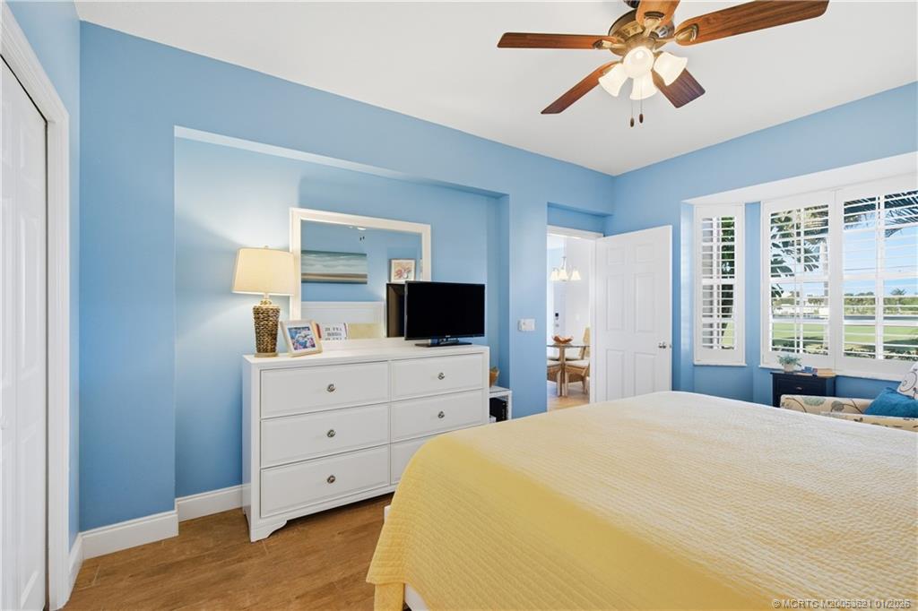 391 Northeast Plantation Road, Unit 215 Stuart, FL 34996 - Photo 16 of 40 Primary Bedroom