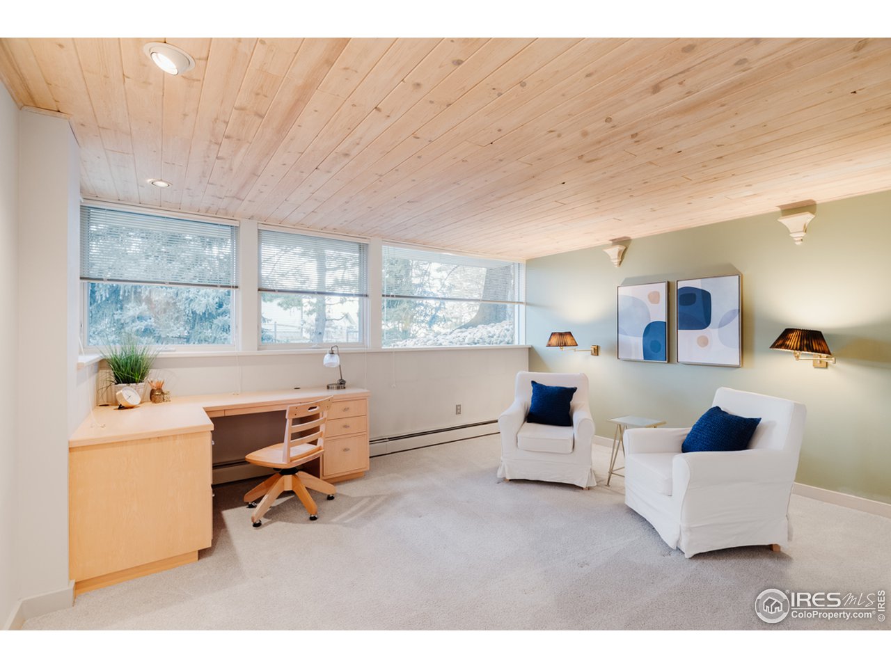 985 7th Street Boulder, CO 80302 - Photo 25 of 39 a living room with furniture and a large window