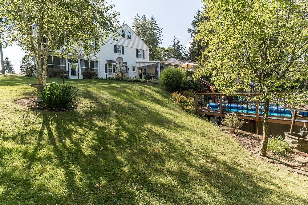 1701 Beaver Grade Road Coraopolis, PA 15108 - Photo 21 of 50 steps from the patio to the pool deck make it easy!