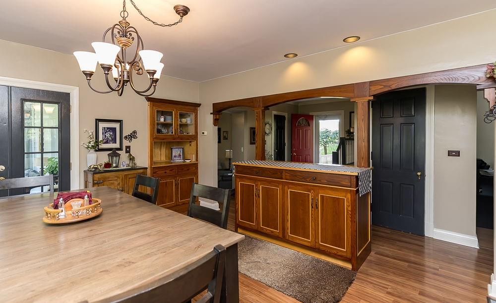 1701 Beaver Grade Road Coraopolis, PA 15108 - Photo 34 of 50 dining room island also real wood and hand made