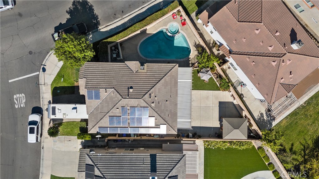 7925 Hemingway Court Fontana, CA 92336 - Photo 30 of 30 a aerial view of a house