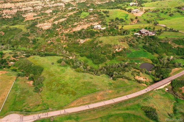 a view of a mountain with a lake