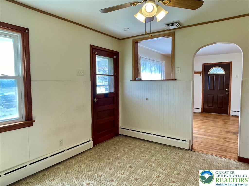283 Broad Street Bath, PA 18014 - Photo 22 of 36 a view of an entryway with a chandelier