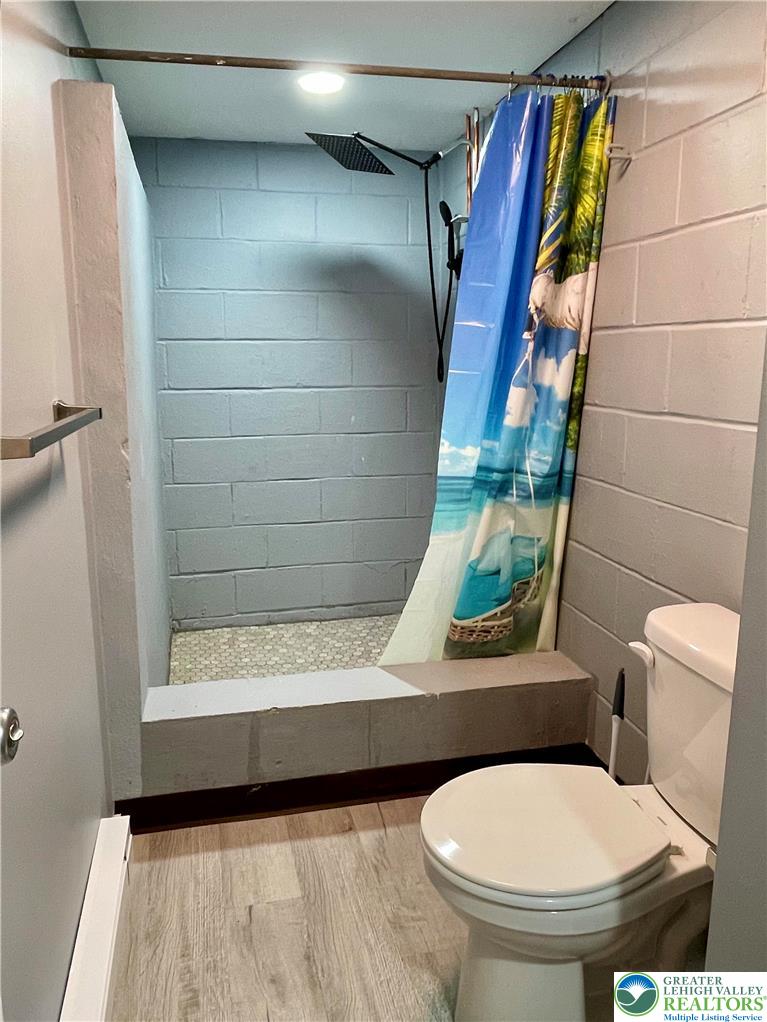 283 Broad Street Bath, PA 18014 - Photo 32 of 36 a bathroom with a toilet and a shower
