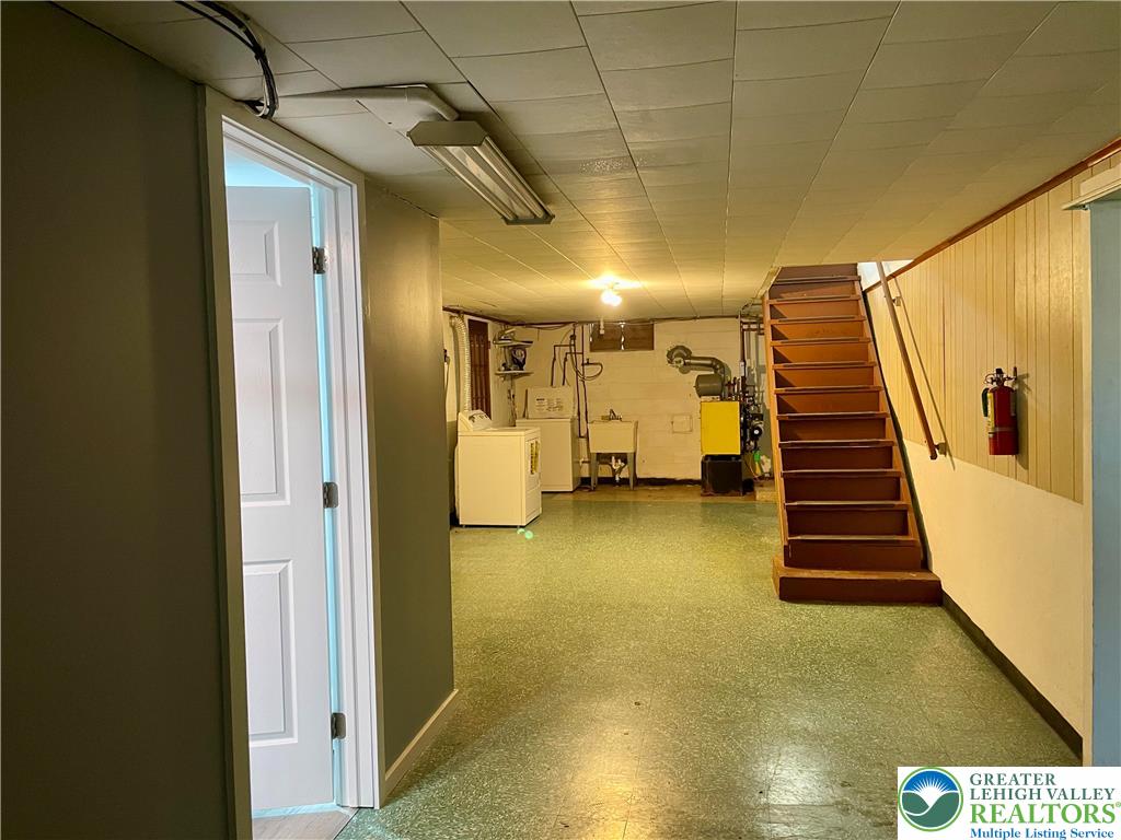 283 Broad Street Bath, PA 18014 - Photo 36 of 36 a view of a hallway with painted walls