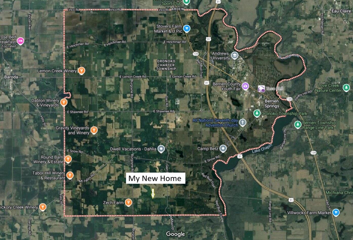 2122 Grange Road Buchanan, MI 49107 - Photo 98 of 99 2122 Grange Rd_Oronoko Twp_Google Maps