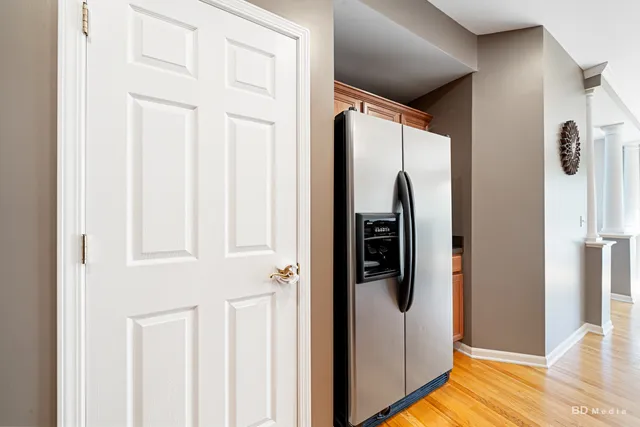 a view of front door