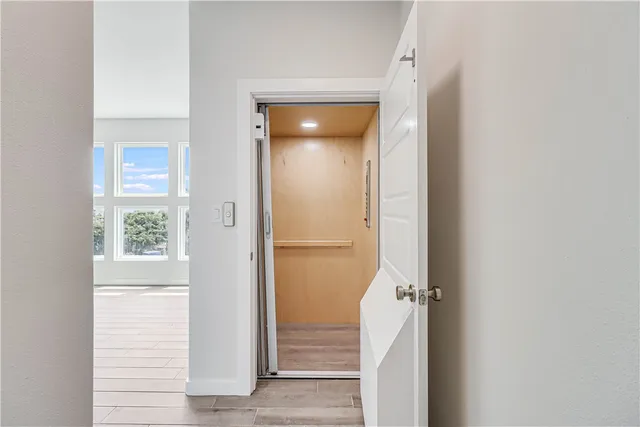 a view of an entryway