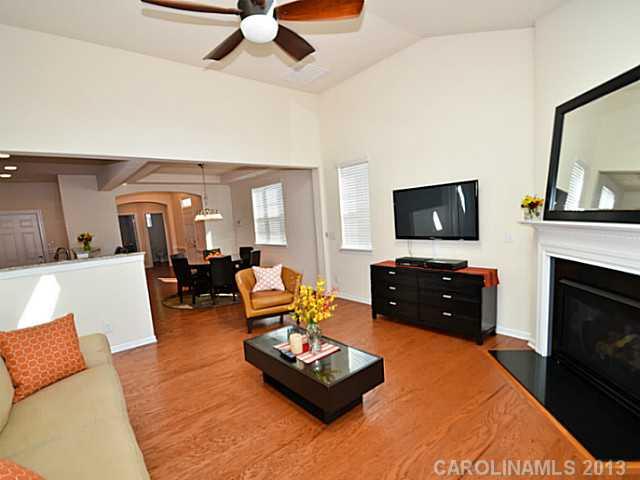 7120 Maricopa Road Charlotte, NC 28277 - Photo 6 of 16 a living room with furniture and a flat screen tv