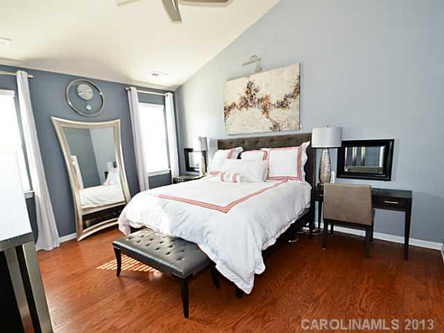 7120 Maricopa Road Charlotte, NC 28277 - Photo 7 of 16 a bedroom with a bed and a painting on the wall