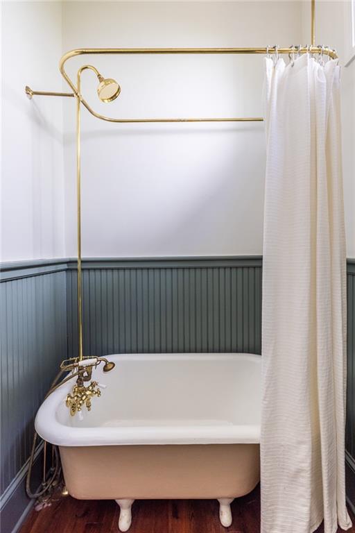 532 Broyles Street Southeast Atlanta, GA 30312 - Photo 29 of 37 a bathroom with a sink and a shower