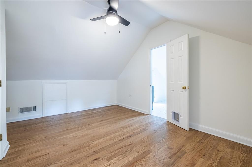 532 Broyles Street Southeast Atlanta, GA 30312 - Photo 31 of 37 wooden floor in an empty room