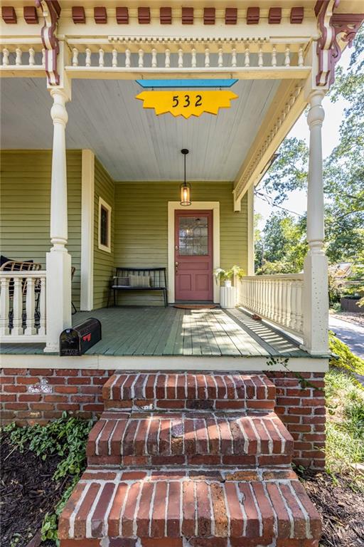 532 Broyles Street Southeast Atlanta, GA 30312 - Photo 35 of 37 a view of swimming pool with outdoor seating
