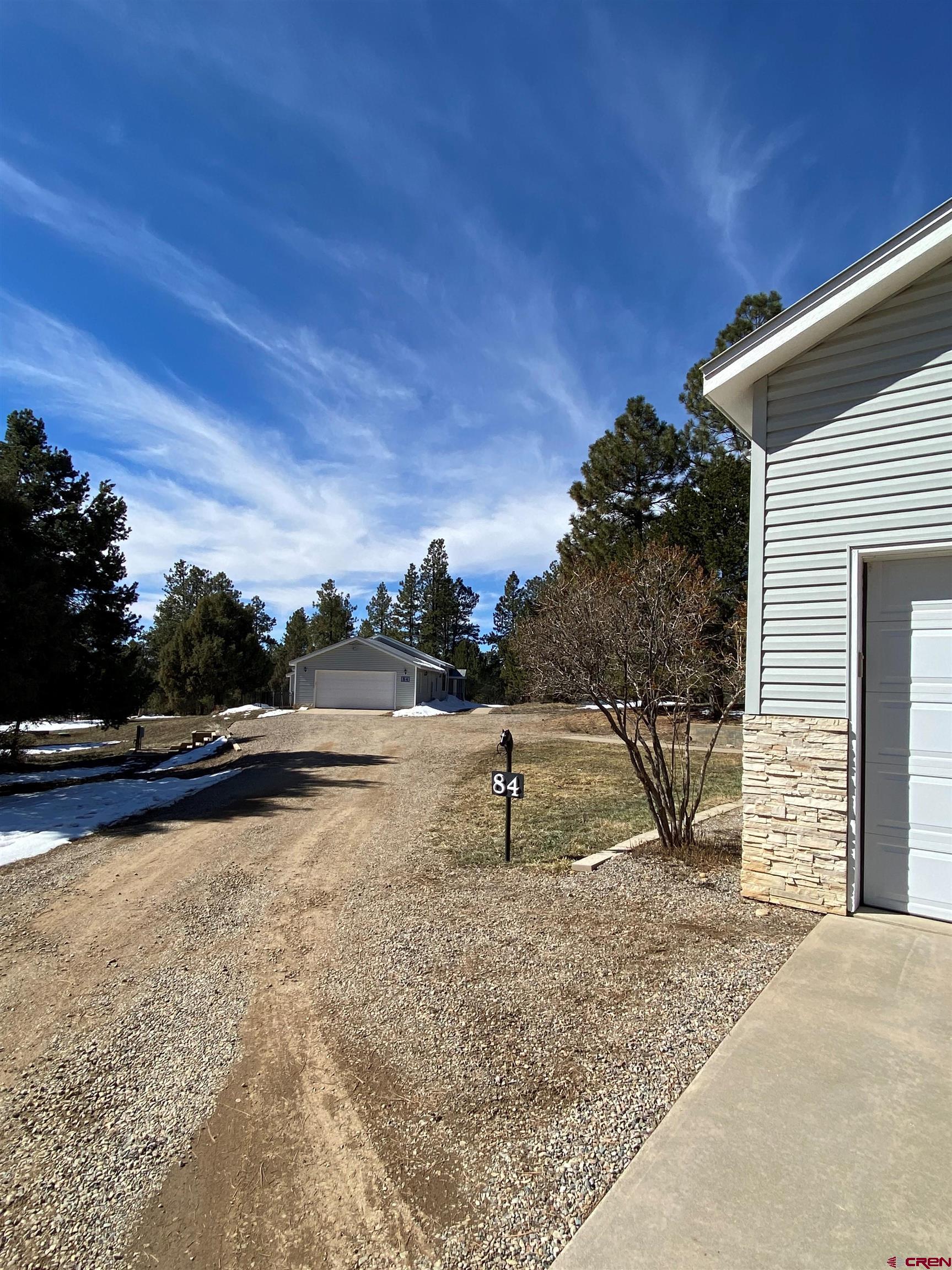 84 Ridge Road Durango, CO 81303 - Photo 24 of 33 a view of a backyard with swimming pool