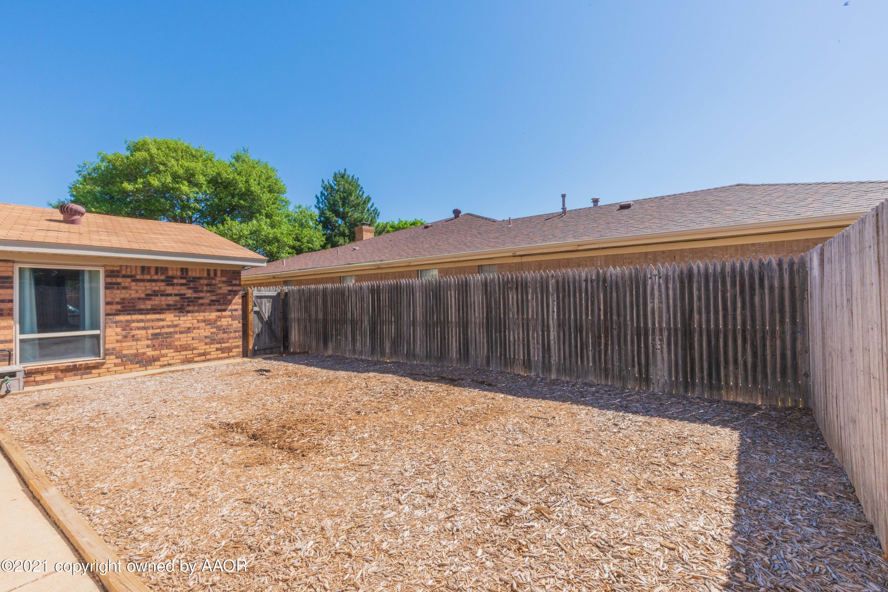 6127 Belpree Road Amarillo, TX 79106 - Photo 17 of 63 6127 BACKYARD V2