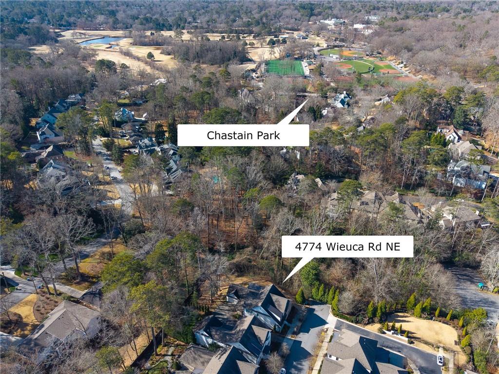 4774 Wieuca Road Northeast Atlanta, GA 30342 - Photo 2 of 52 a view of outdoor space and garden