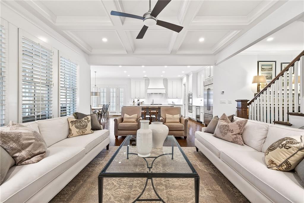 4774 Wieuca Road Northeast Atlanta, GA 30342 - Photo 21 of 52 a living room with furniture and a large window