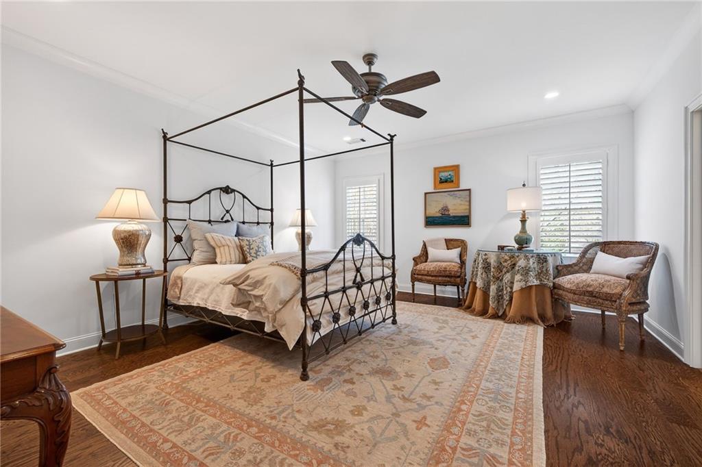 4774 Wieuca Road Northeast Atlanta, GA 30342 - Photo 33 of 52 a bedroom with bed window and couch