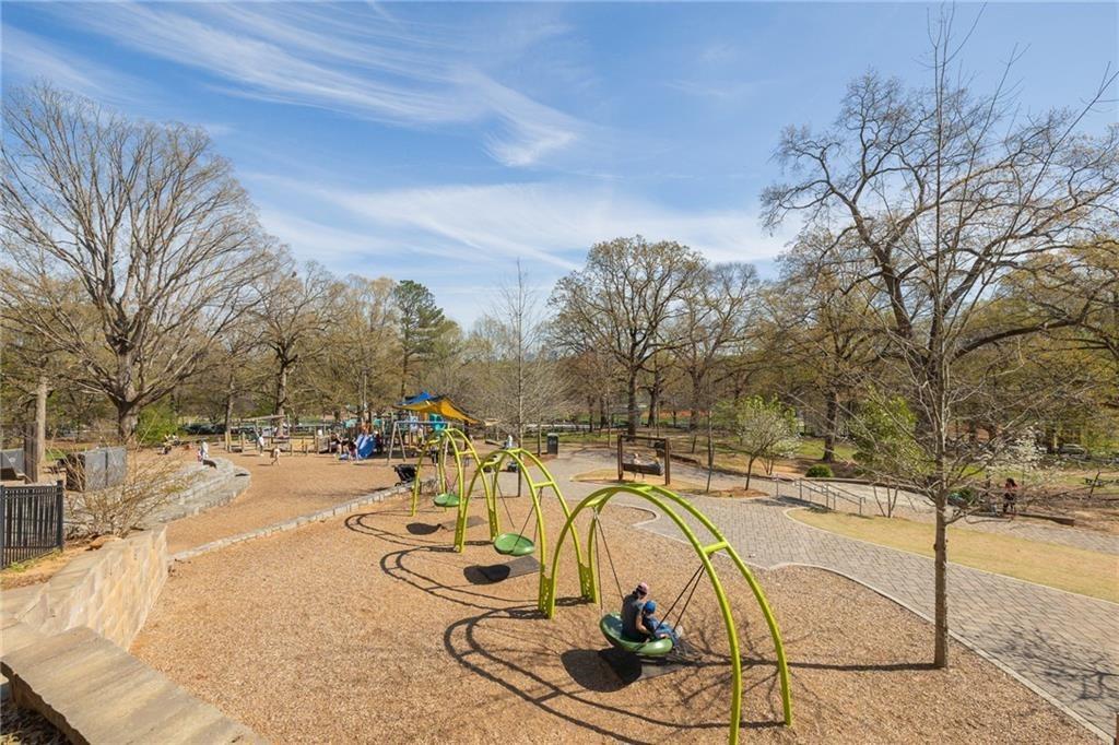 4774 Wieuca Road Northeast Atlanta, GA 30342 - Photo 50 of 52 a view of a swimming pool with a patio