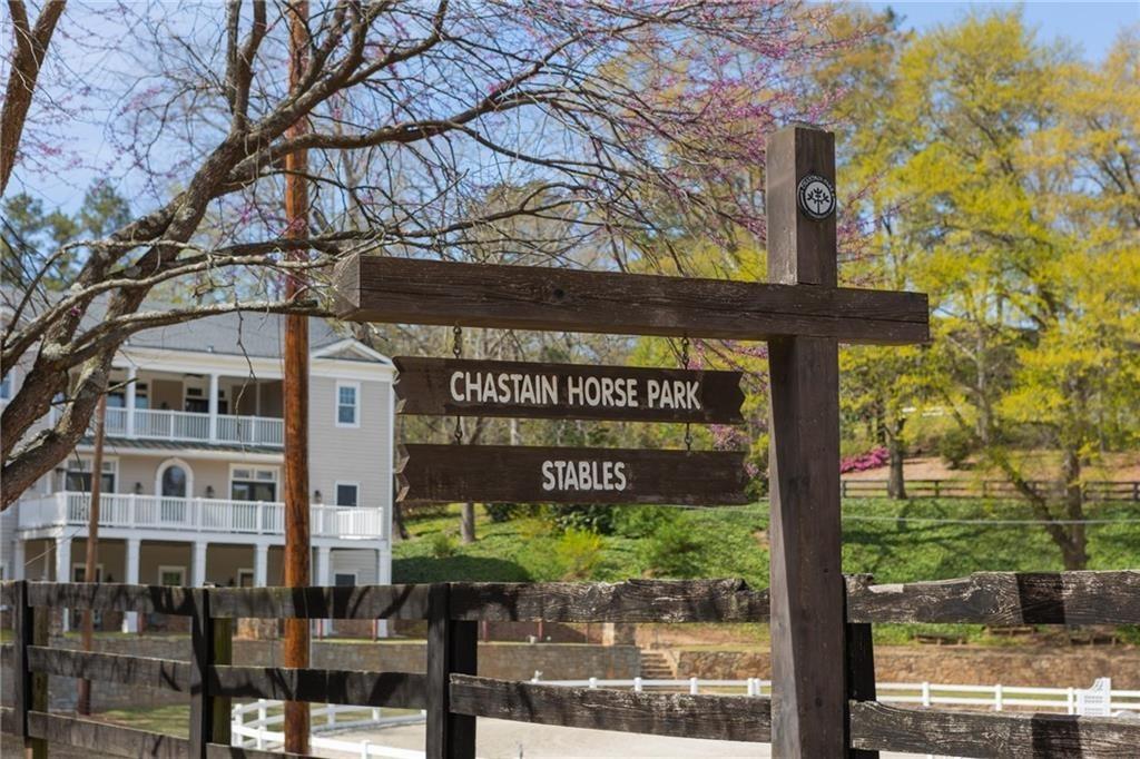 4774 Wieuca Road Northeast Atlanta, GA 30342 - Photo 51 of 52 a sign on a pole on a street