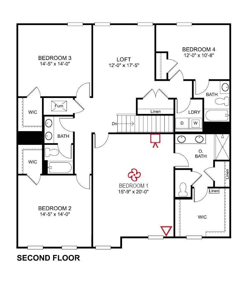 1176 Ridge Parke Kingsport, TN 37663 - Photo 4 of 5 2nd fl