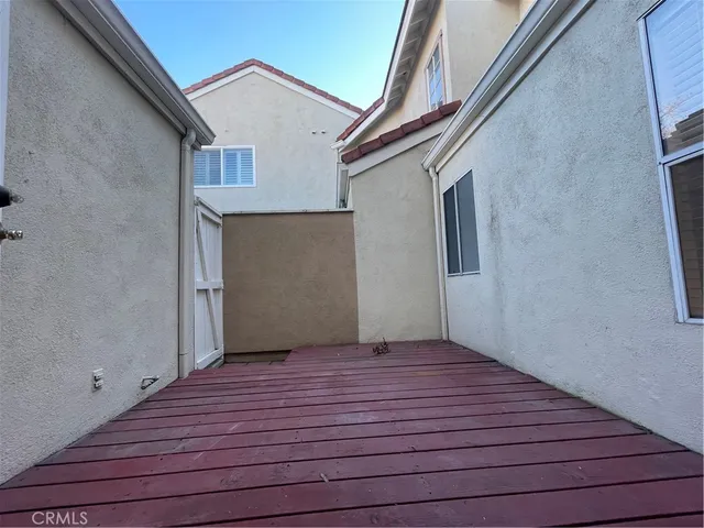 a view of a house with wooden floor