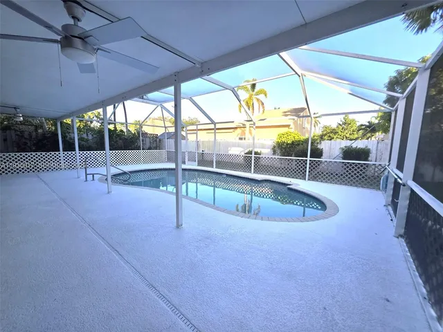 a view of outdoor space with seating