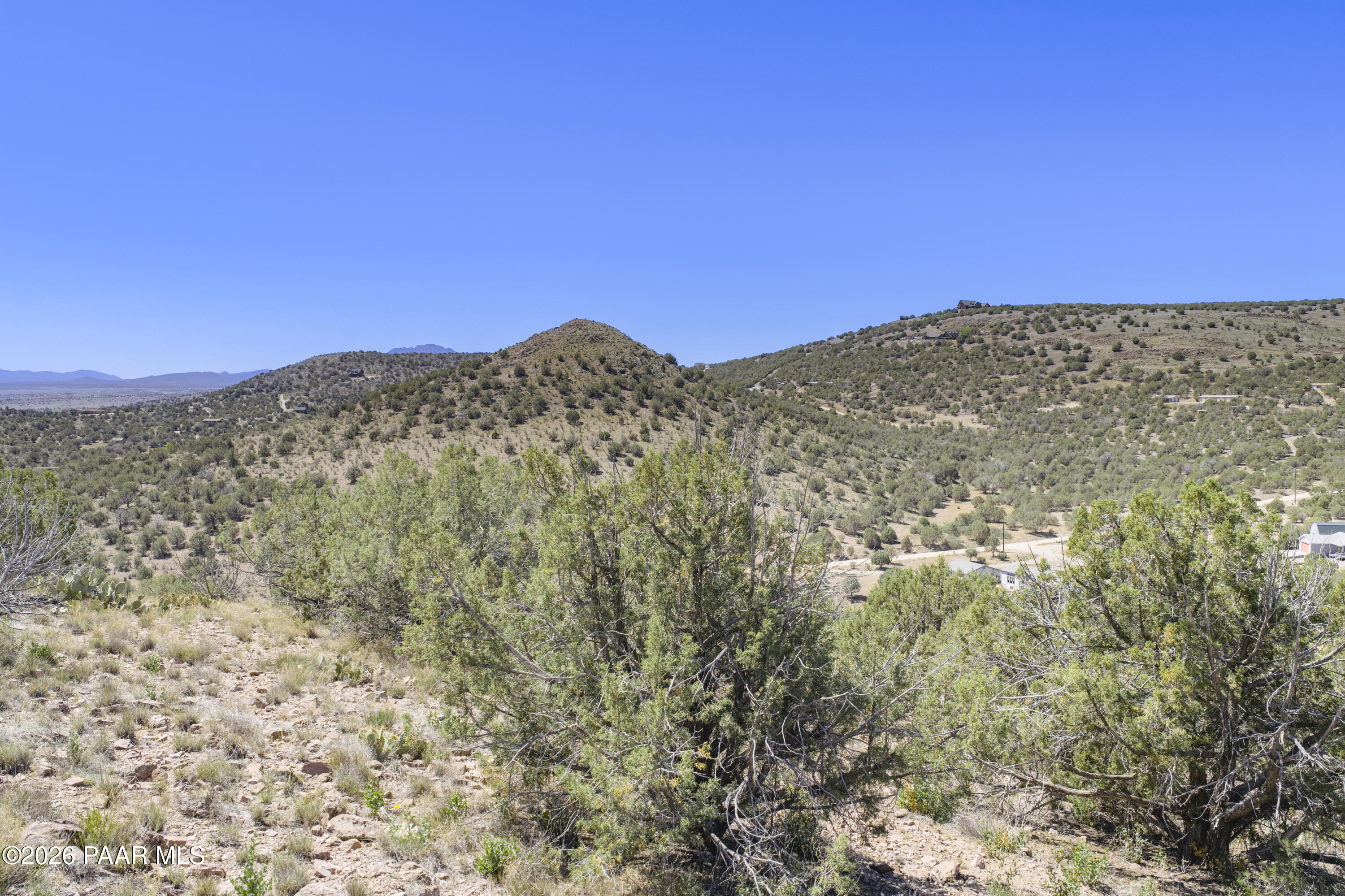 4875 Joshua Way Chino Valley, AZ 86323 - Photo 15 of 25 a view of a mountain range with trees in the background