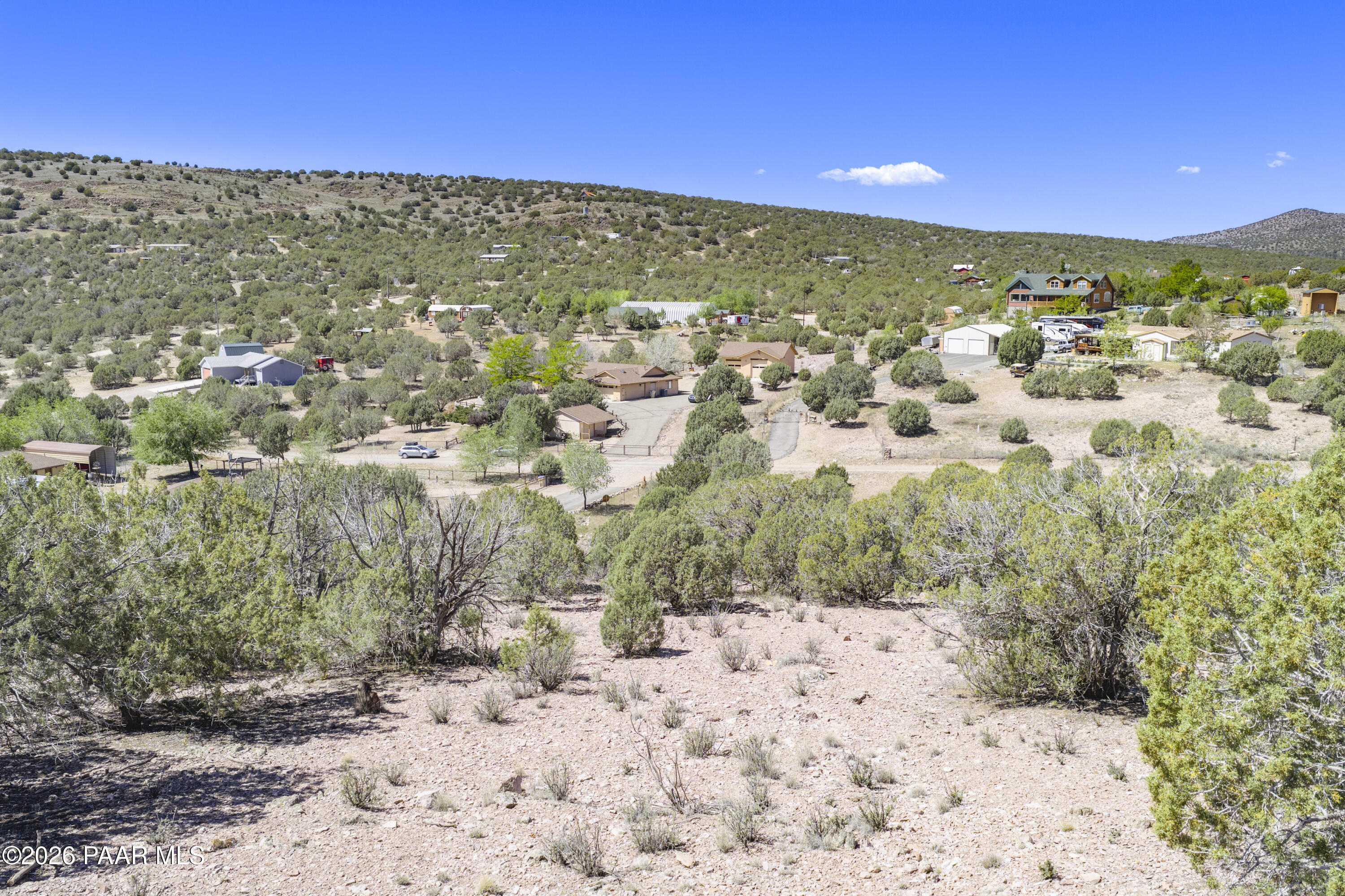 4875 Joshua Way Chino Valley, AZ 86323 - Photo 19 of 25 a view of a yard with an ocean