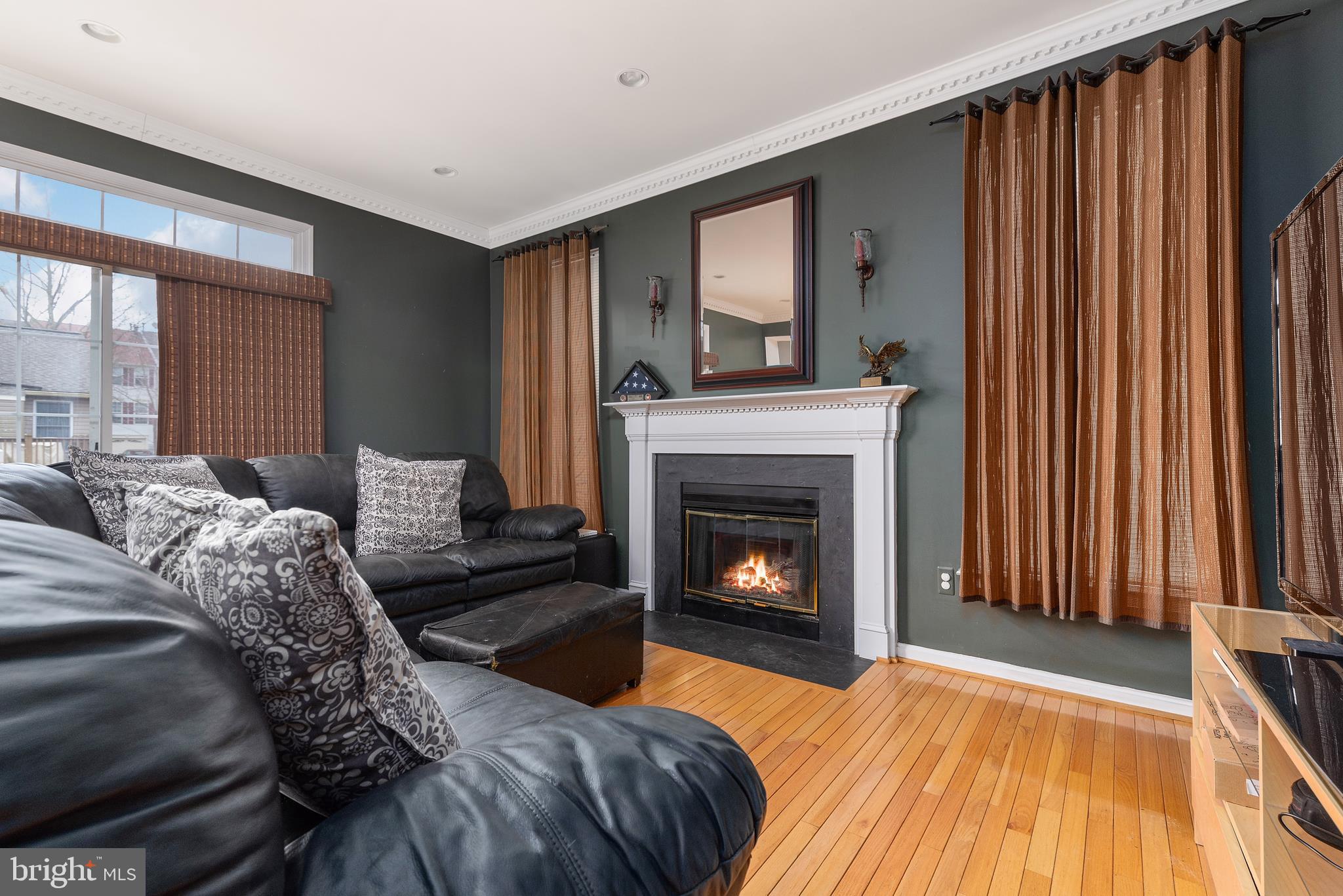3040 Old Channel Road Laurel, MD 20724 - Photo 8 of 28 Family Room with Gas Fireplace