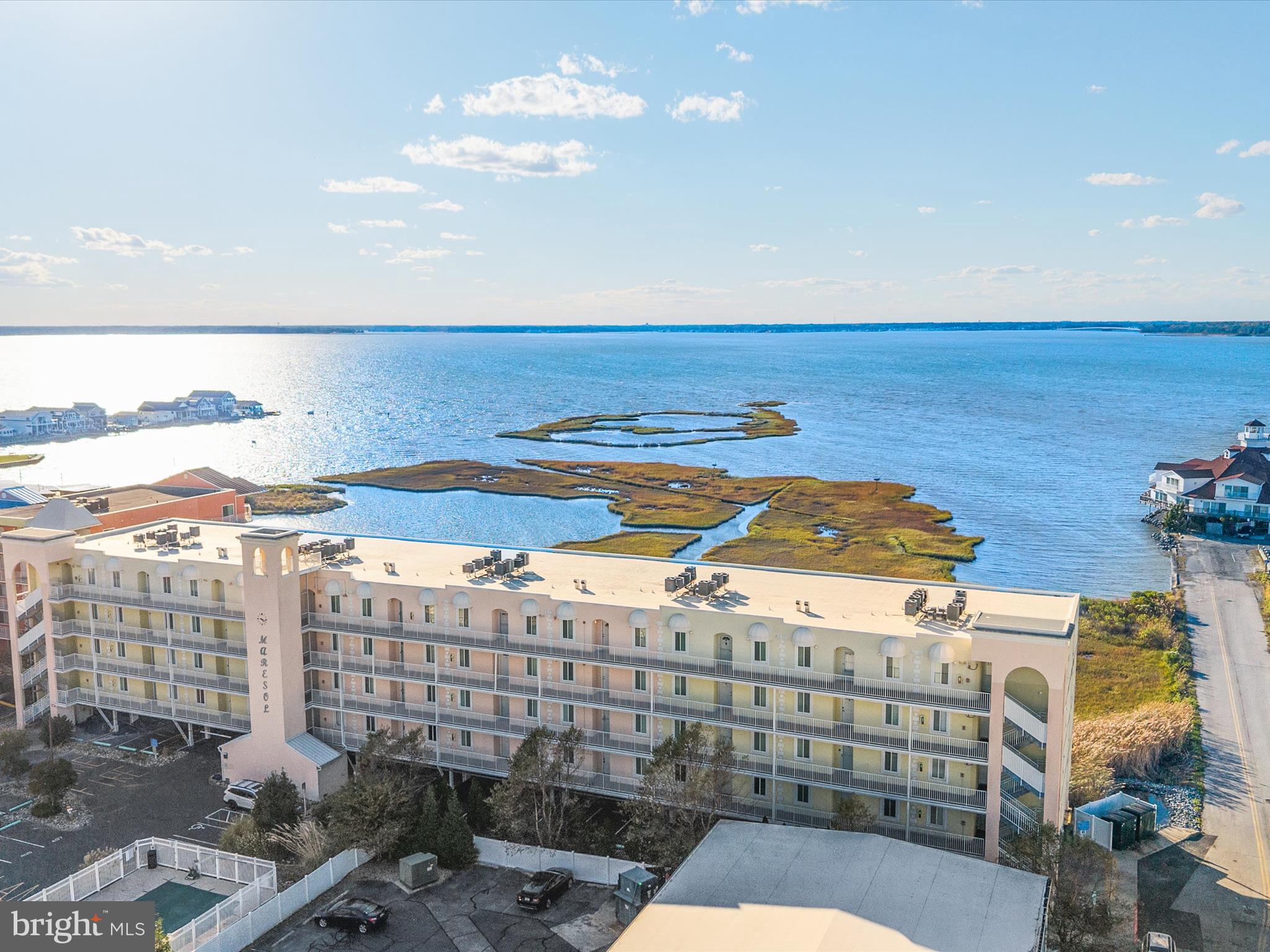 105 56th Street, Unit 205 P1 Ocean City, MD 21842 - Photo 32 of 40 a view of a city with an ocean view