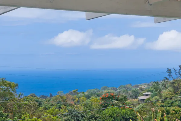 a view of a green field