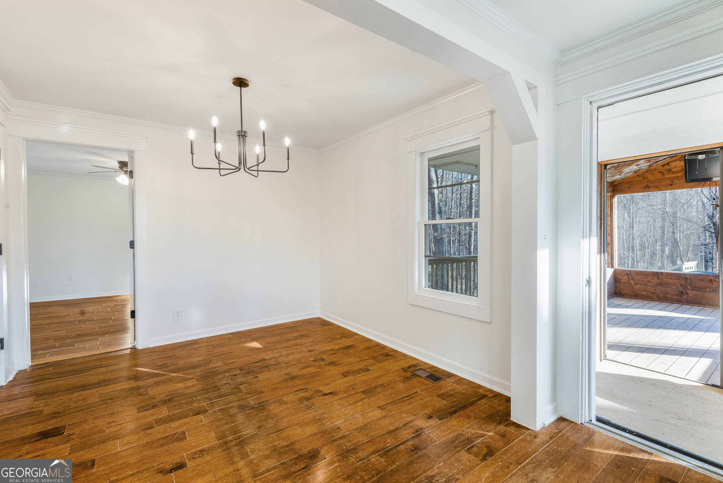 103 Campground School Road Dallas, GA 30157 - Photo 21 of 25 a view of empty room with wooden floor