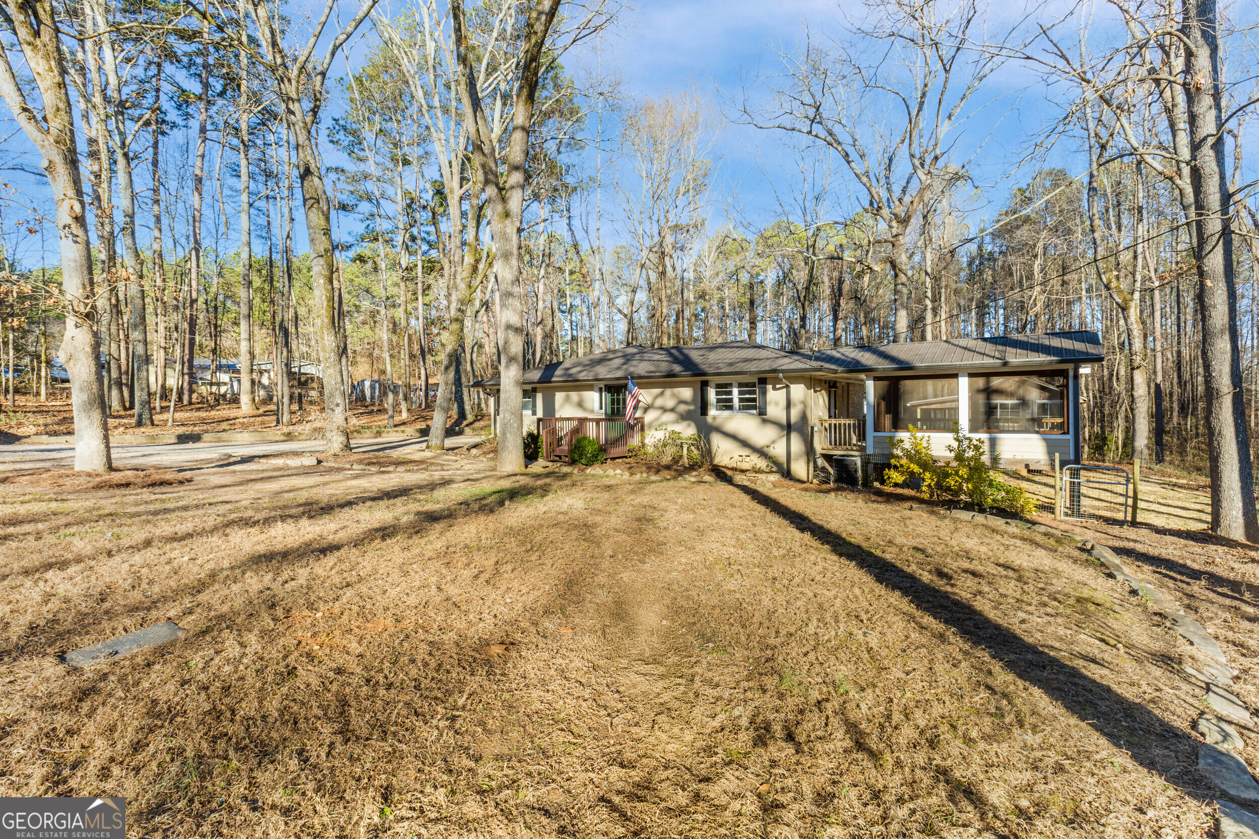 103 Campground School Road Dallas, GA 30157 - Photo 3 of 25 a view of a yard with brick house