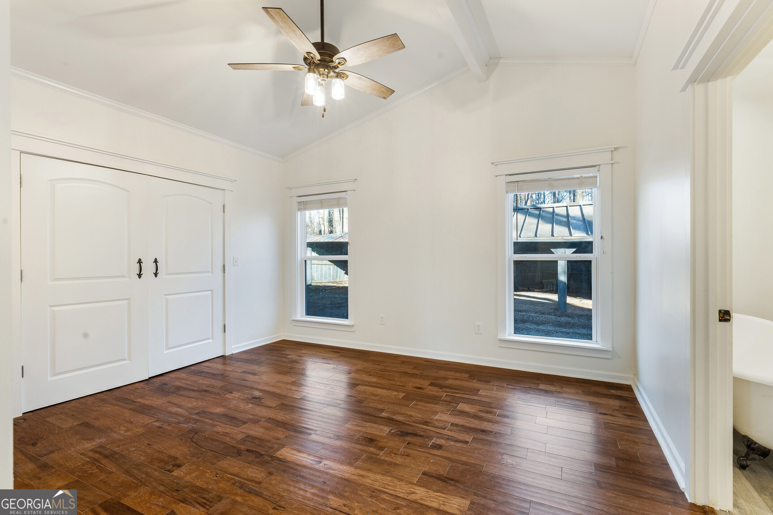 103 Campground School Road Dallas, GA 30157 - Photo 7 of 25 wooden floor in an empty room with a window