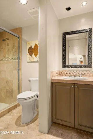 a bathroom with a sink and a toilet