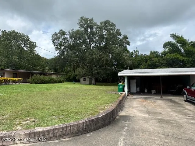 a view of outdoor space yard and swimming pool