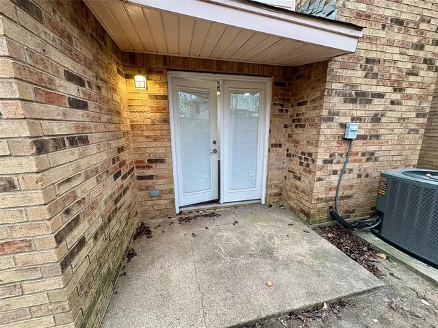 view of backyard with window