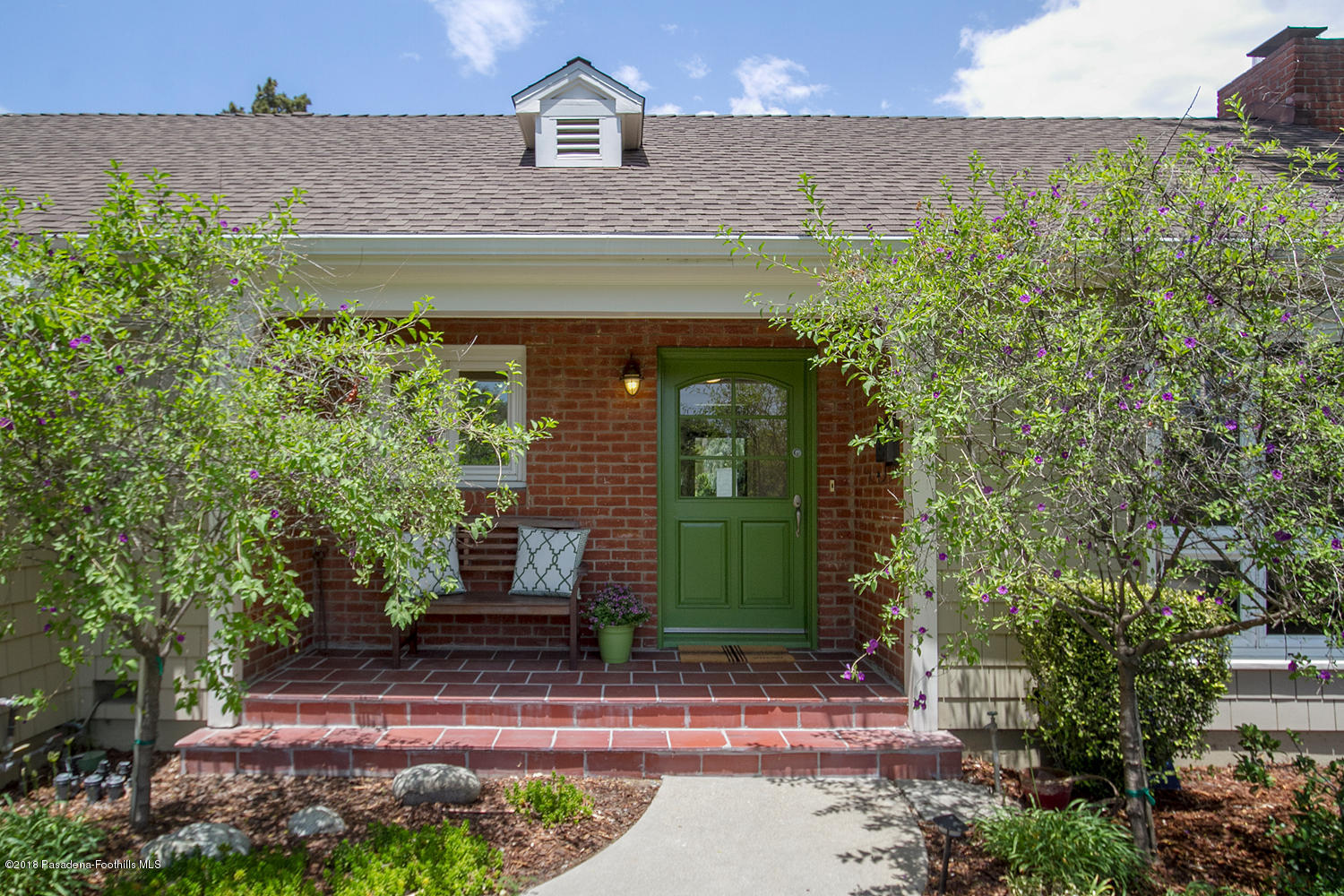 3675 Greenhill Road Pasadena, CA 91107 - Photo 2 of 27 a front view of a house